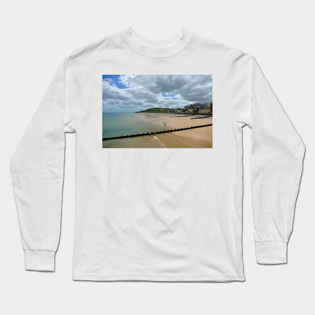 Cromer, Norfolk Long Sleeve T-Shirt by Chris Petty